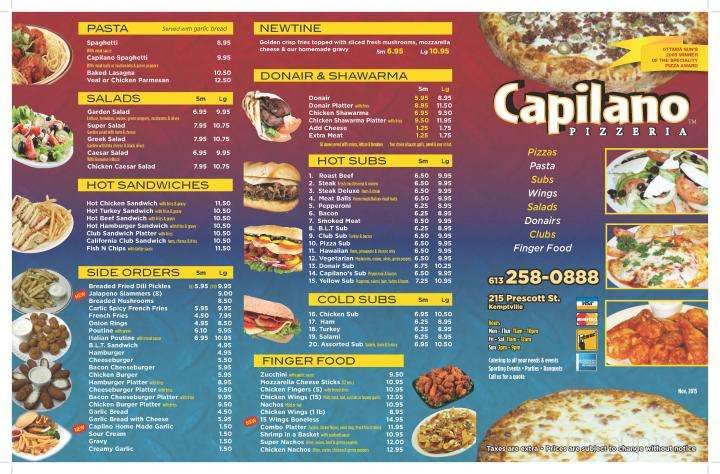 Capilano Pizzeria - Kemptville, ON