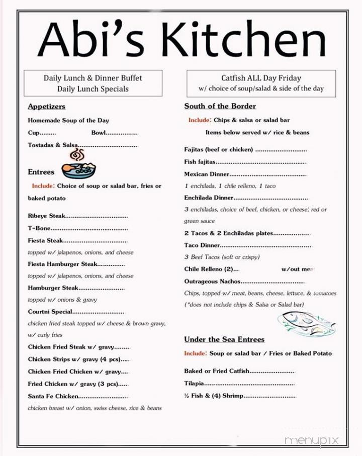 Abi's Kitchen - Pecos, TX