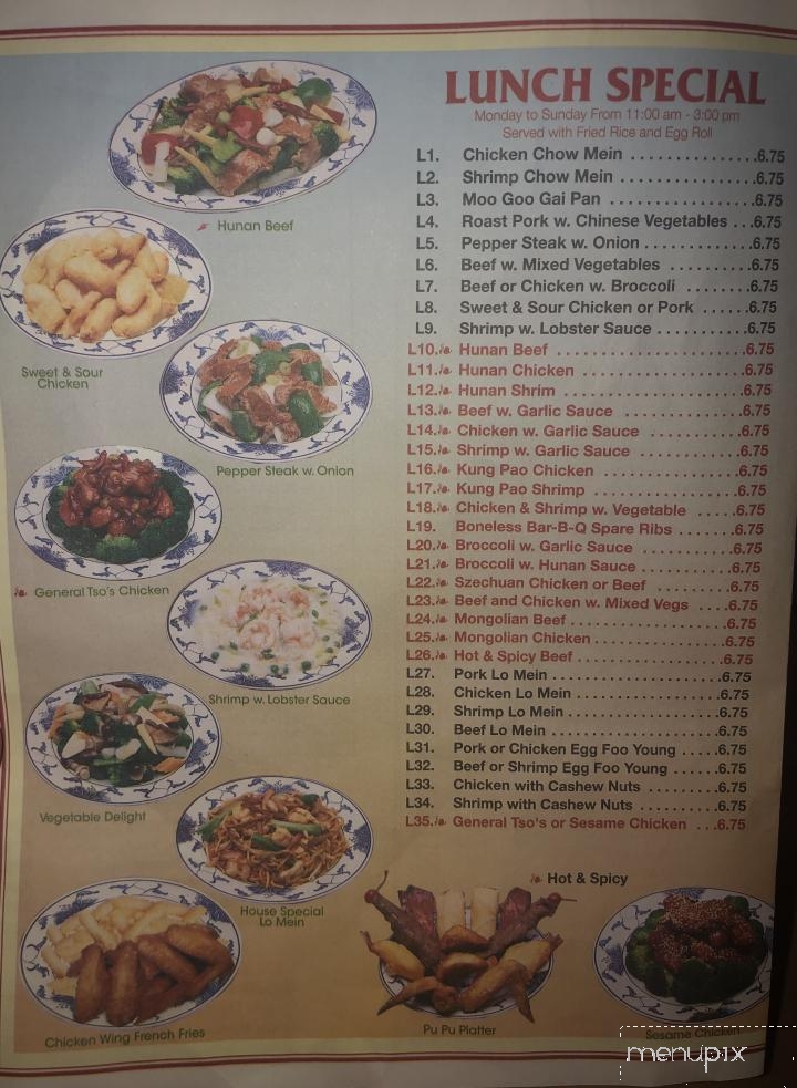 China Wok - Newton Grove, NC menu_pic