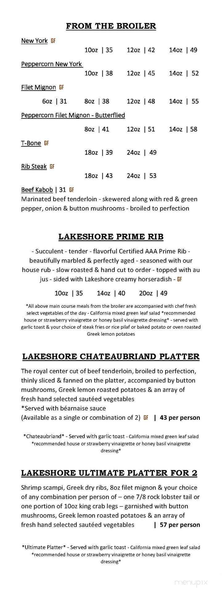 Lakeshore Restaurant - Regina, SK