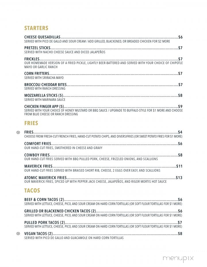 A Better Place Bar & Grill - Central Valley, NY menu_pic
