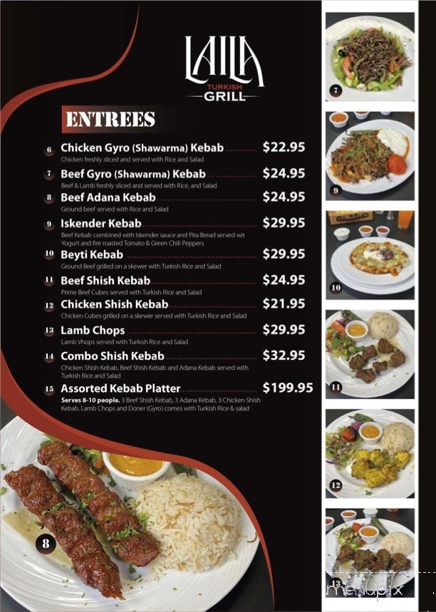 Laila Turkish & Mediterranean Grill - Las Vegas, NV