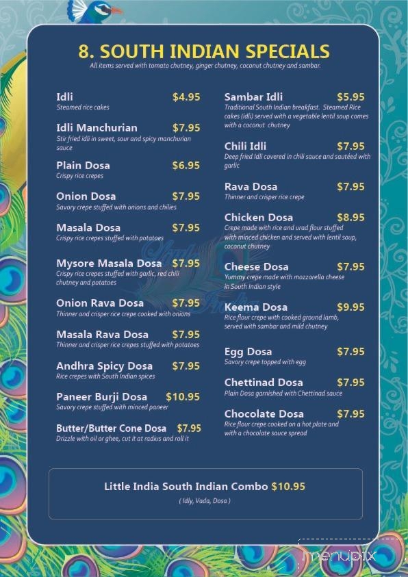 Little India Monroe - Monroe, LA menu_pic