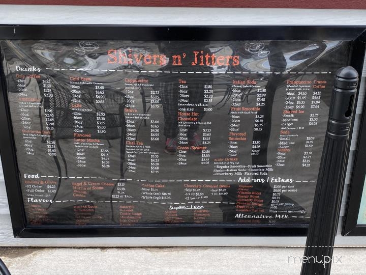 Shivers & Jitters-Espresso - Vernal, UT menu_pic