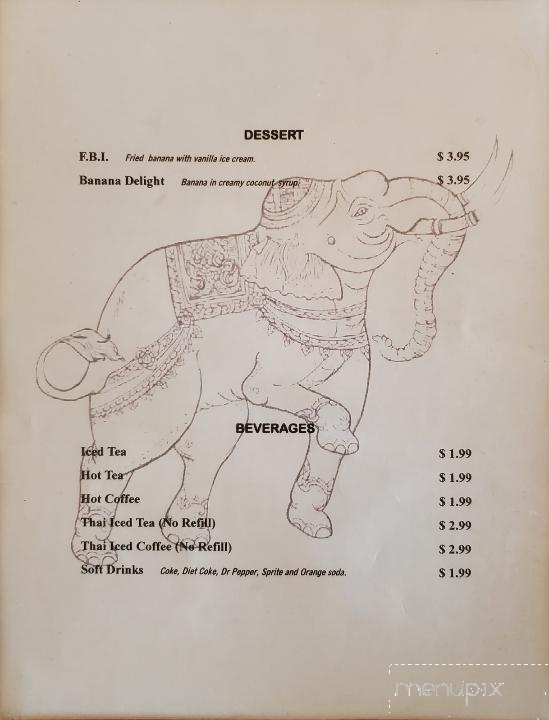 Thai Garden - Oklahoma City, OK menu_pic