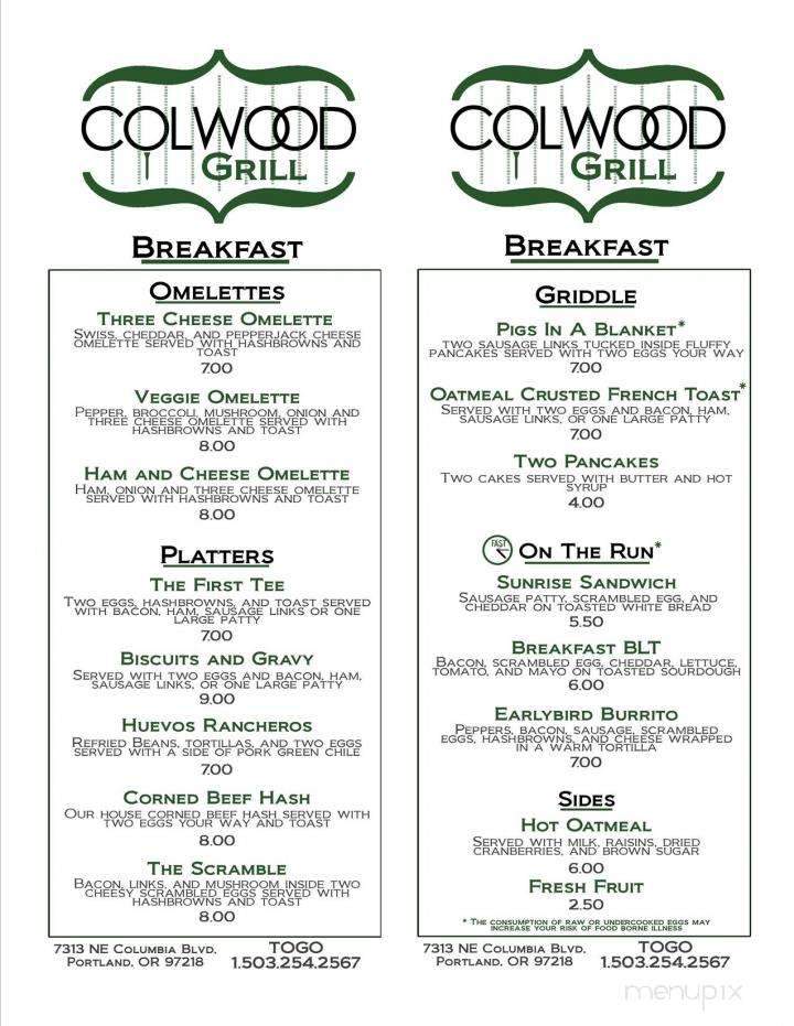 Colwood Bar & Grill - Portland, OR