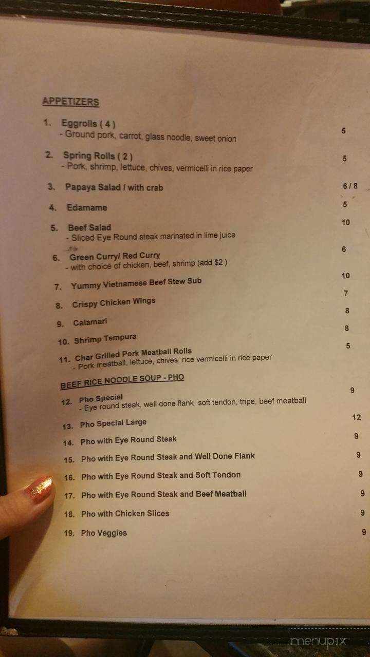 Pho VN - Boynton Beach, FL menu_pic