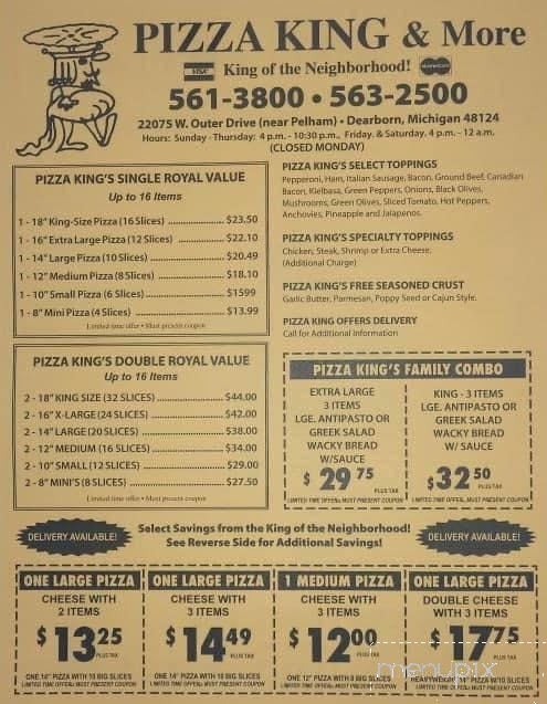 Pizza King - Dearborn, MI