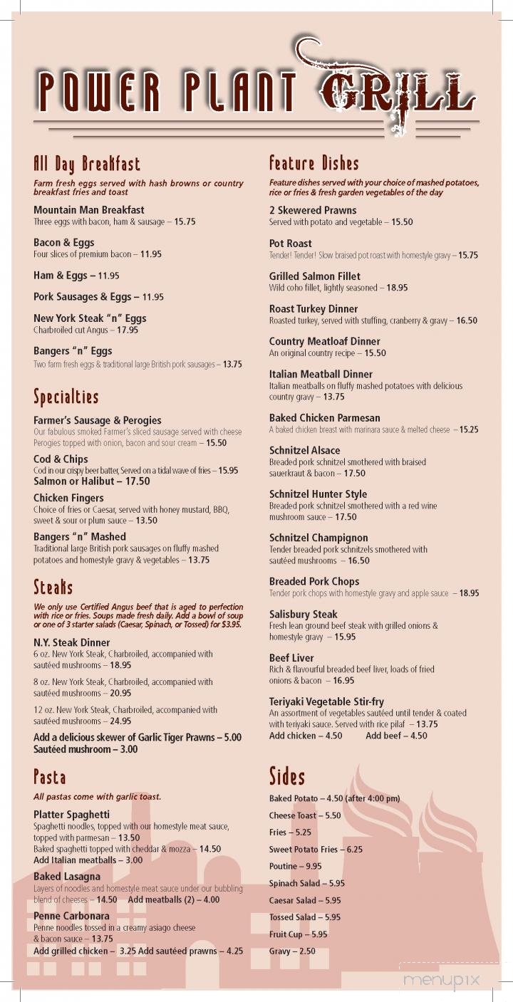 Power Plant Grill - Stony Plain, AB