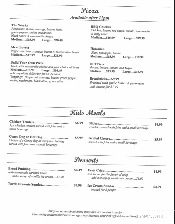 Whitmore Coney Island - Whitmore Lake, MI menu_pic