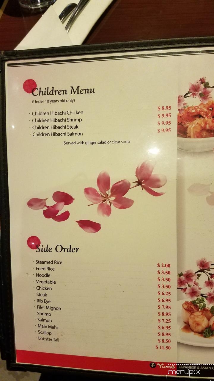 Yume Japanese Asian Restaurant - Oxford, AL