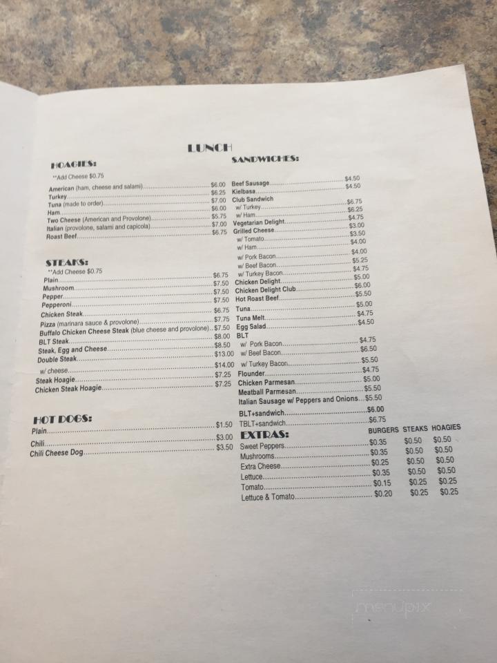 A & A Steaks - Philadelphia, PA menu_pic