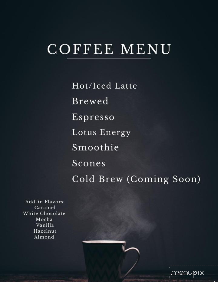 Bradford Guest House - Nashua, IA menu_pic
