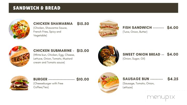 Lak Buffet House - Wainwright, AB menu_pic