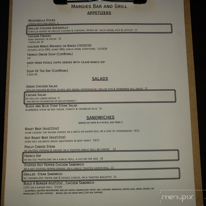 My Little Margie's - Depew, NY menu_pic
