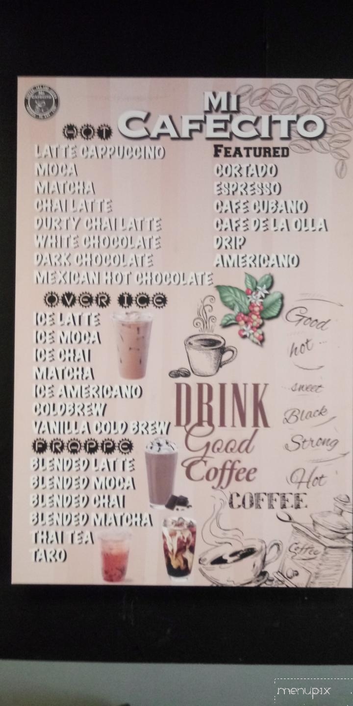 Mi Cafecito coffee tea and juices - Wilmington, CA