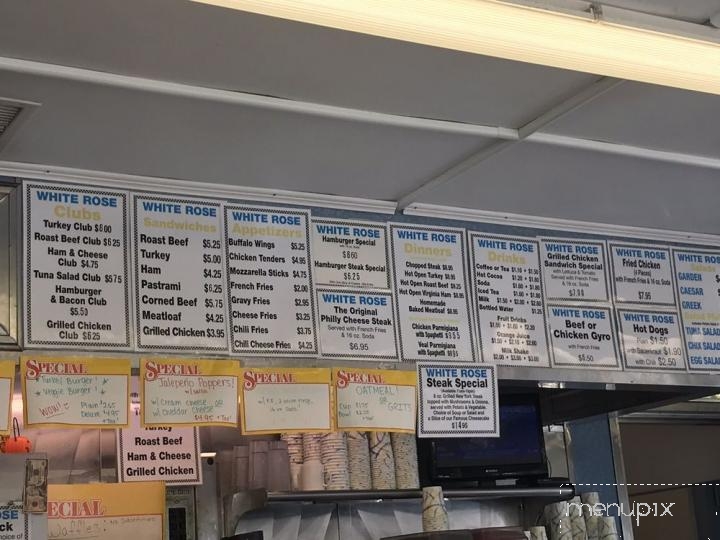 White Rose System - Roselle, NJ menu_pic