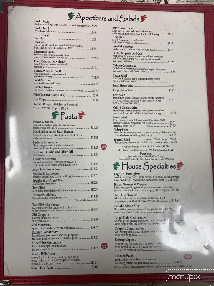 Coppola's Pizzeria & Italian - Mount Airy, NC menu_pic
