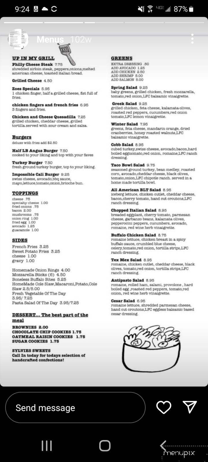 Little Food Cafe - Bayonne, NJ menu_pic