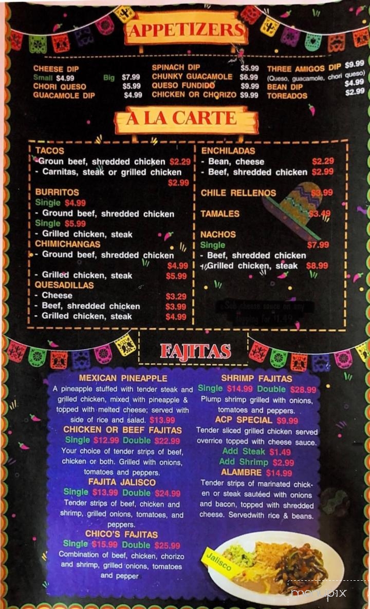 Los Molcajetes - Cushing, OK menu_pic