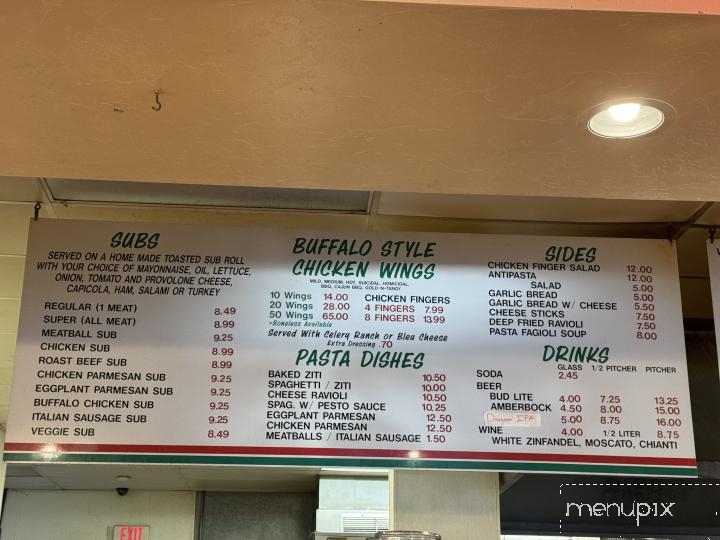 Vinny's New York Pizza - Sierra Vista, AZ menu_pic