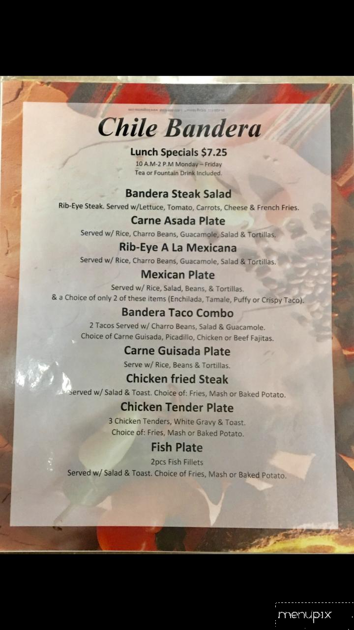 Restaurante Chile Bandera - Jourdanton, TX