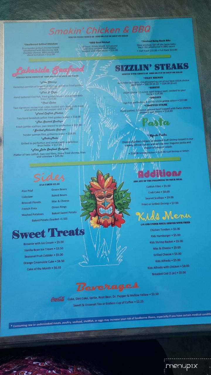 Cowboy's Seafood On The Water - Dandridge, TN menu_pic