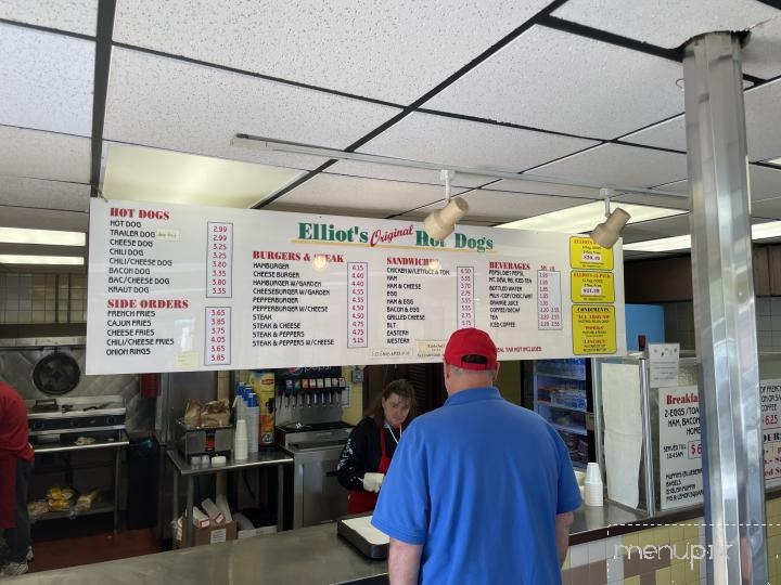 Elliot's Famous Hot Dogs - Lowell, MA menu_pic