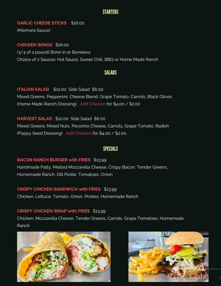 The Lake Panorama Pizzeria - Panora, IA menu_pic