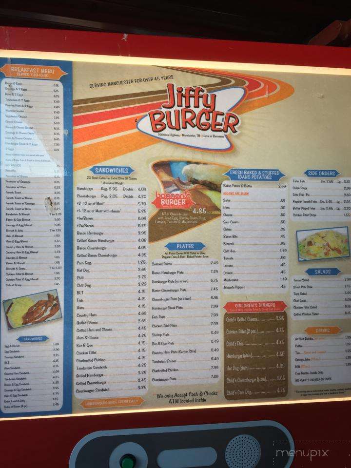 Jiffy Burger - Manchester, TN