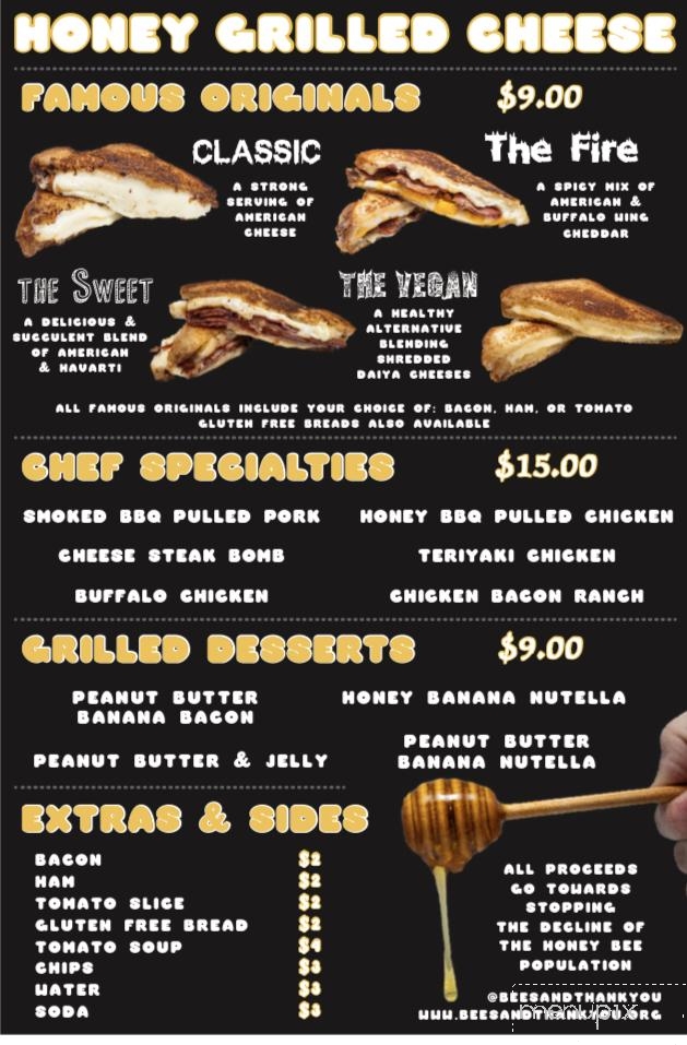 Bees And Thank You - Worcester, MA menu_pic