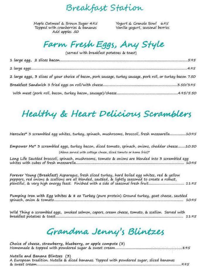 Comfi - Old Bridge Township, NJ menu_pic