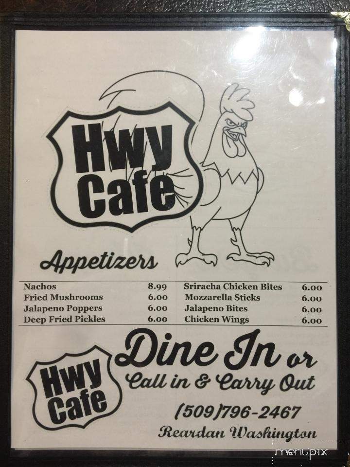 Hwy Cafe - Reardan, WA