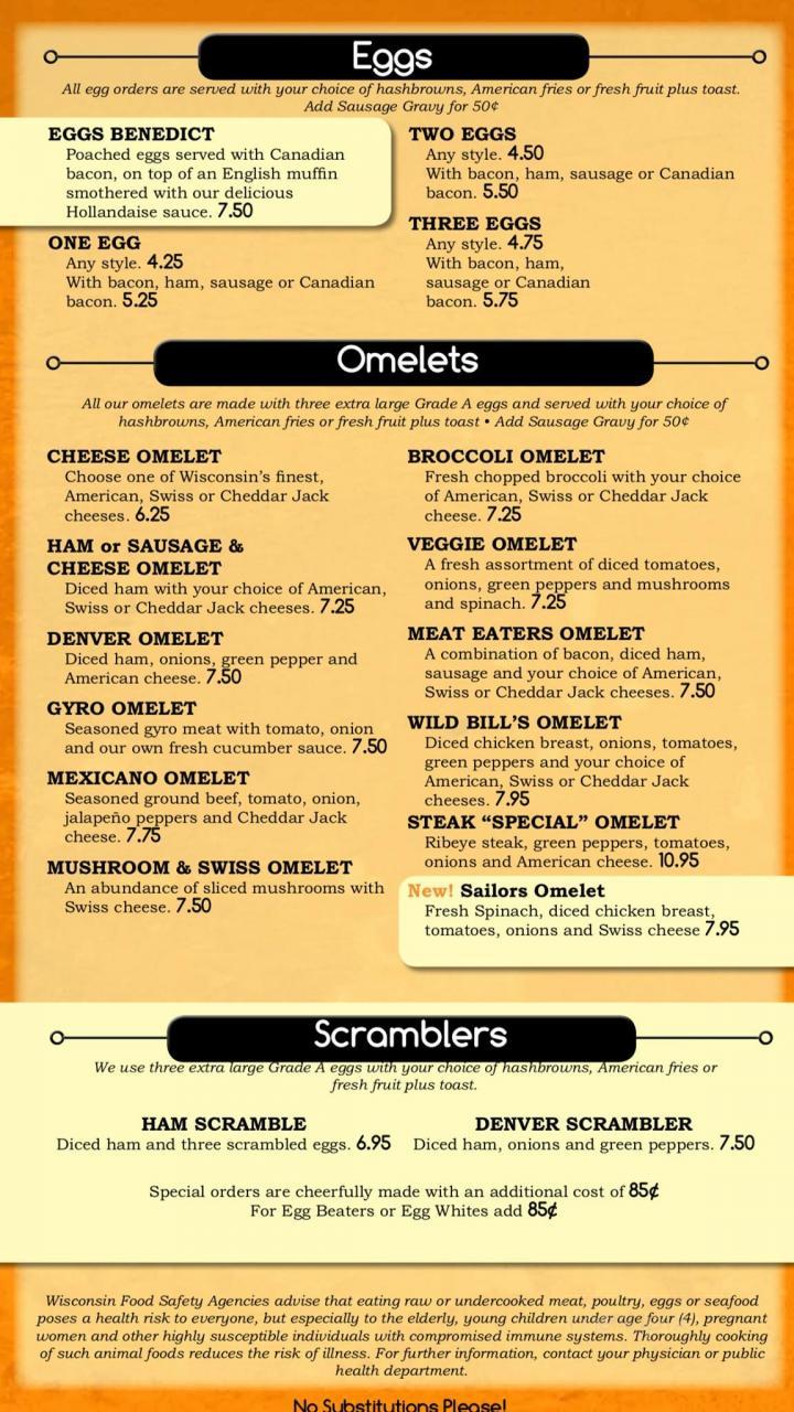 Salvador's - Beloit, WI menu_pic