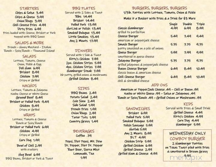 Junction Cafe - Kansas, OK menu_pic
