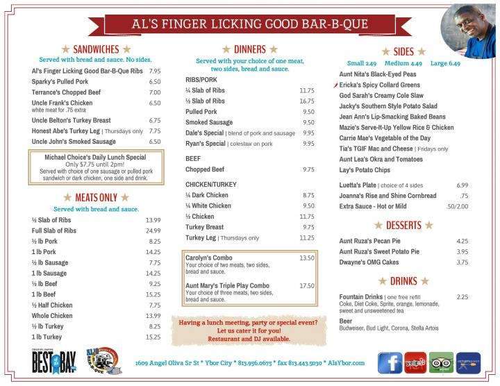 Al's Finger Licking Good Bar-B-Que - Tampa, FL