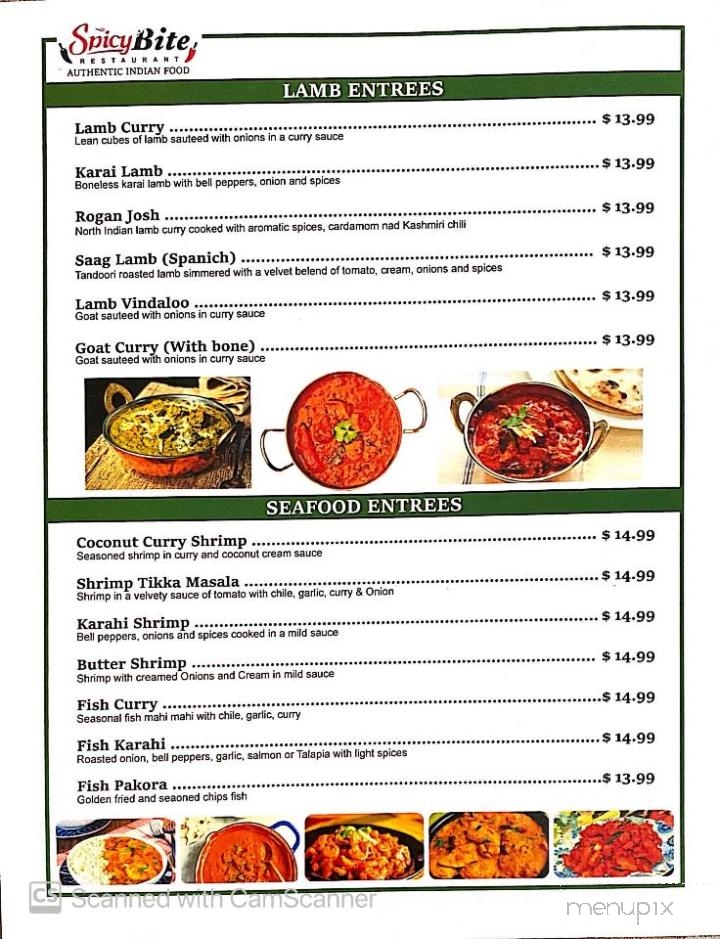 Spicy Bite - Milan, NM menu_pic
