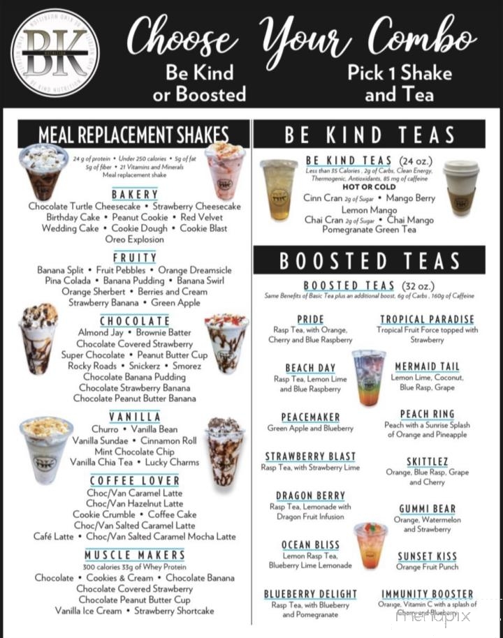 BK Nutrition - Sicklerville, NJ menu_pic