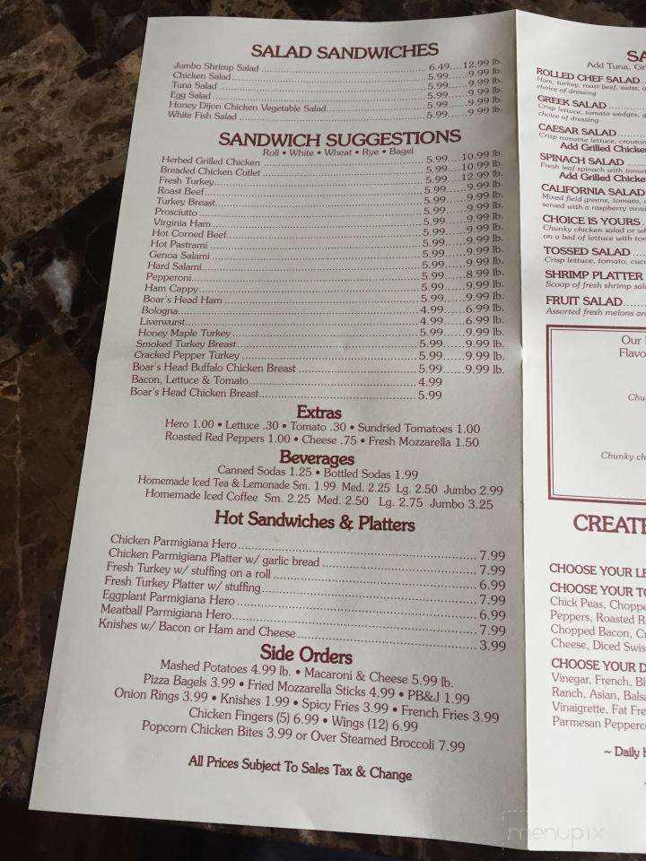 Bagel Boys - Island Park, NY menu_pic