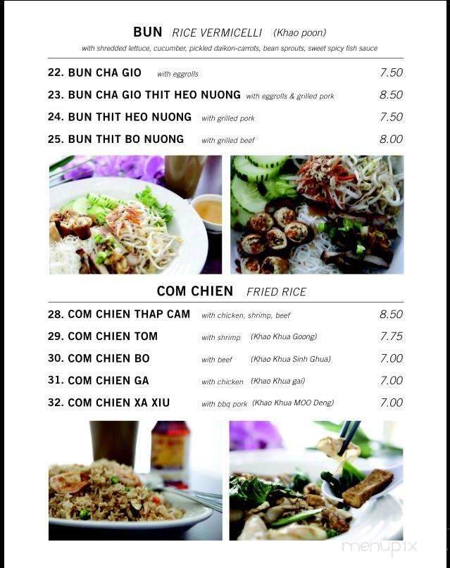 Indochine Cafe - Columbus, OH menu_pic