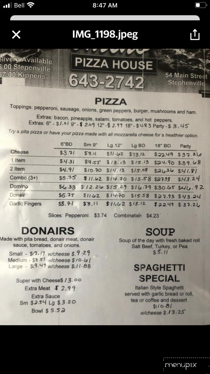 Domino Pizza House - Stephenville, NL