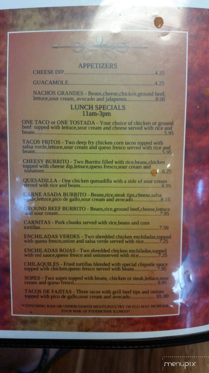 Veroni Cafe - Chambersburg, PA menu_pic