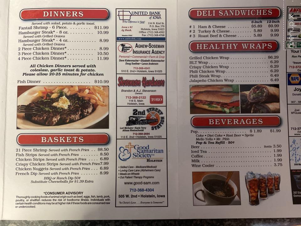 Midwest Deli & Grill Ltd - Holstein, IA menu_pic