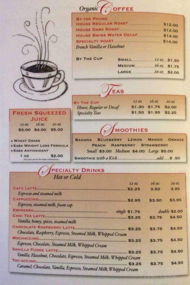 Tic Toc Cafe - Saint James, NY menu_pic