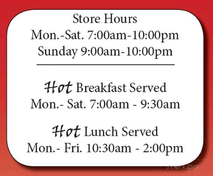 Smith's Waco Market - Canton, OH menu_pic