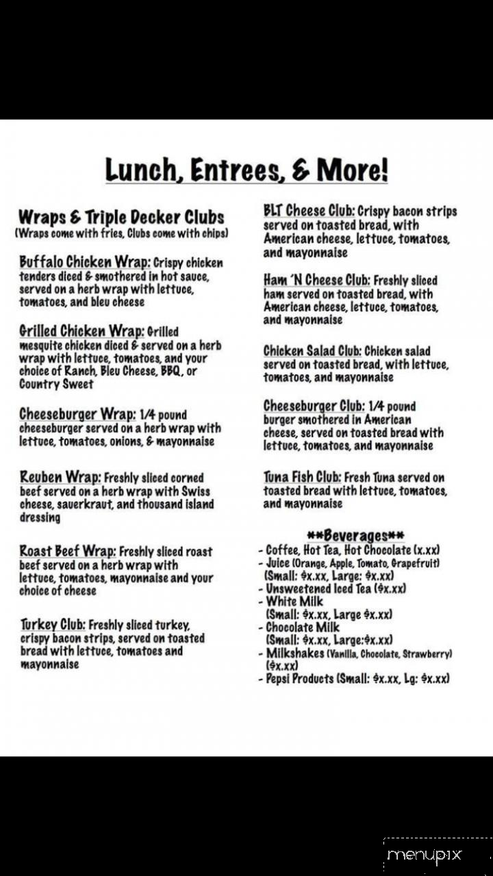 Village Restaurant - Avon, NY menu_pic
