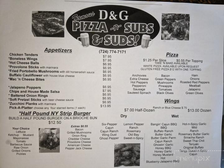 D & G Pizza - Beaver Falls, PA