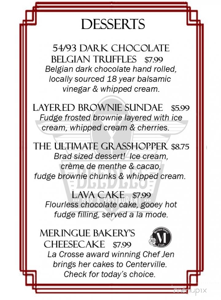 Beedle's Bar & Restaurant - Galesville, WI menu_pic