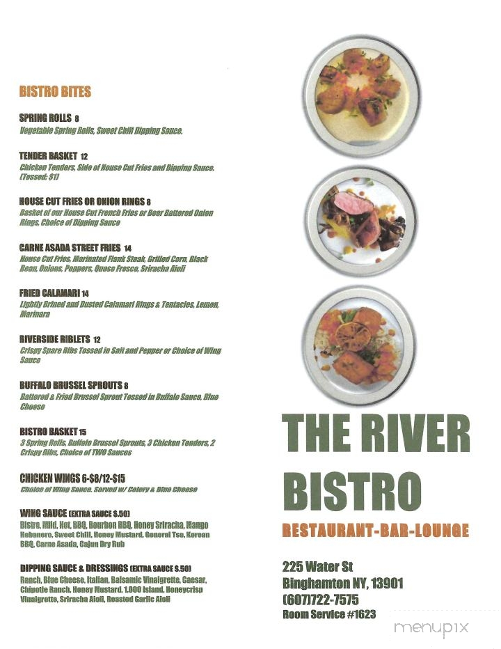 River Bistro - Binghamton, NY menu_pic