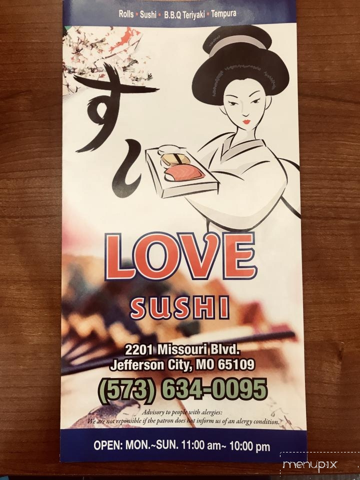 Love Sushi - Jefferson City, MO